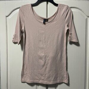 Cynthia Rowley Short sleeve top Size L Good Conditions